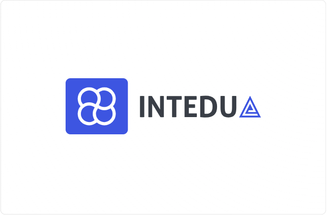 Logo INTEDUA - colaborador de AEDIA